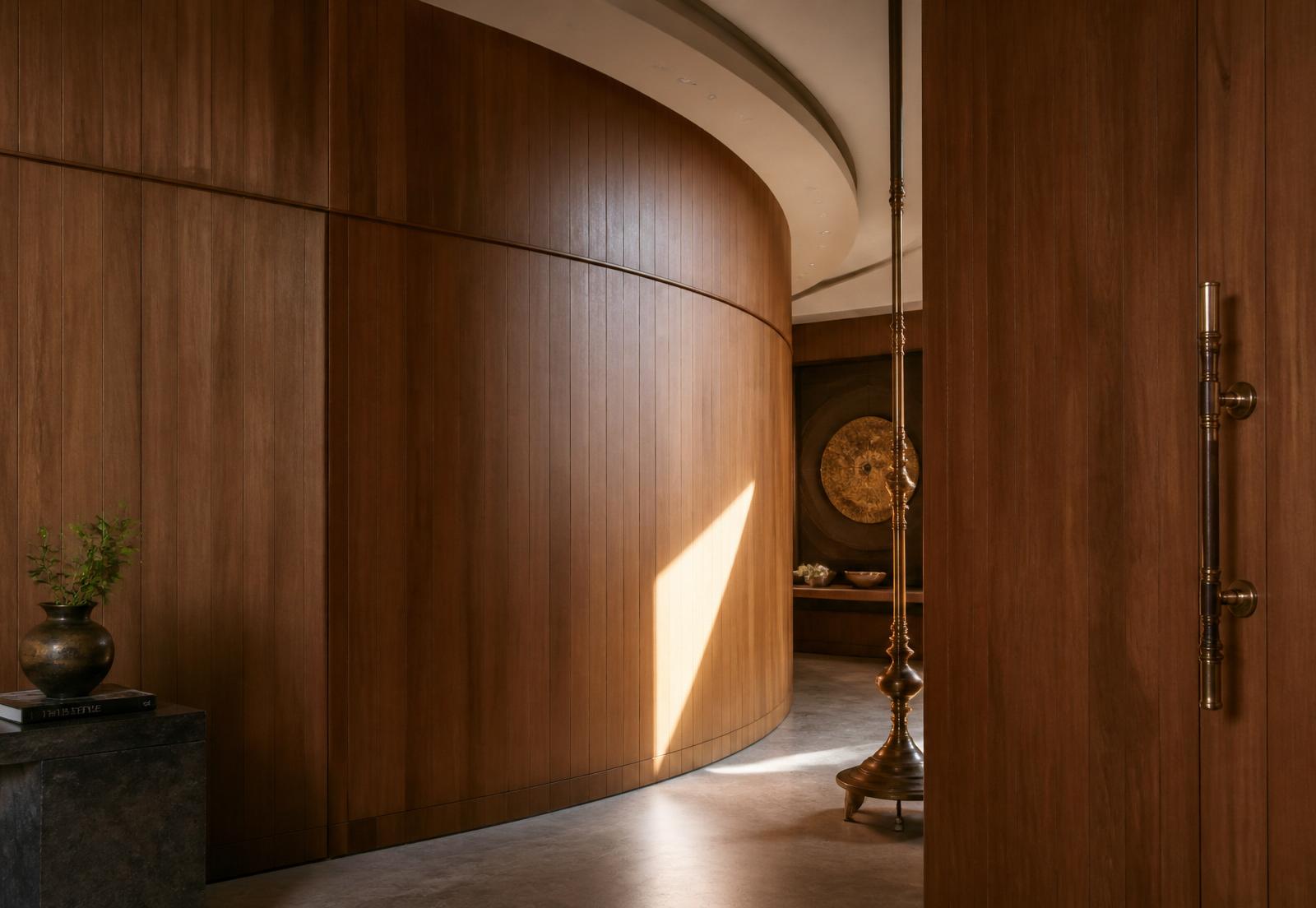 Architectural vision for SANGSAN House interior